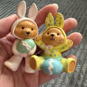 Charming Bunny Bear Toy Duo
